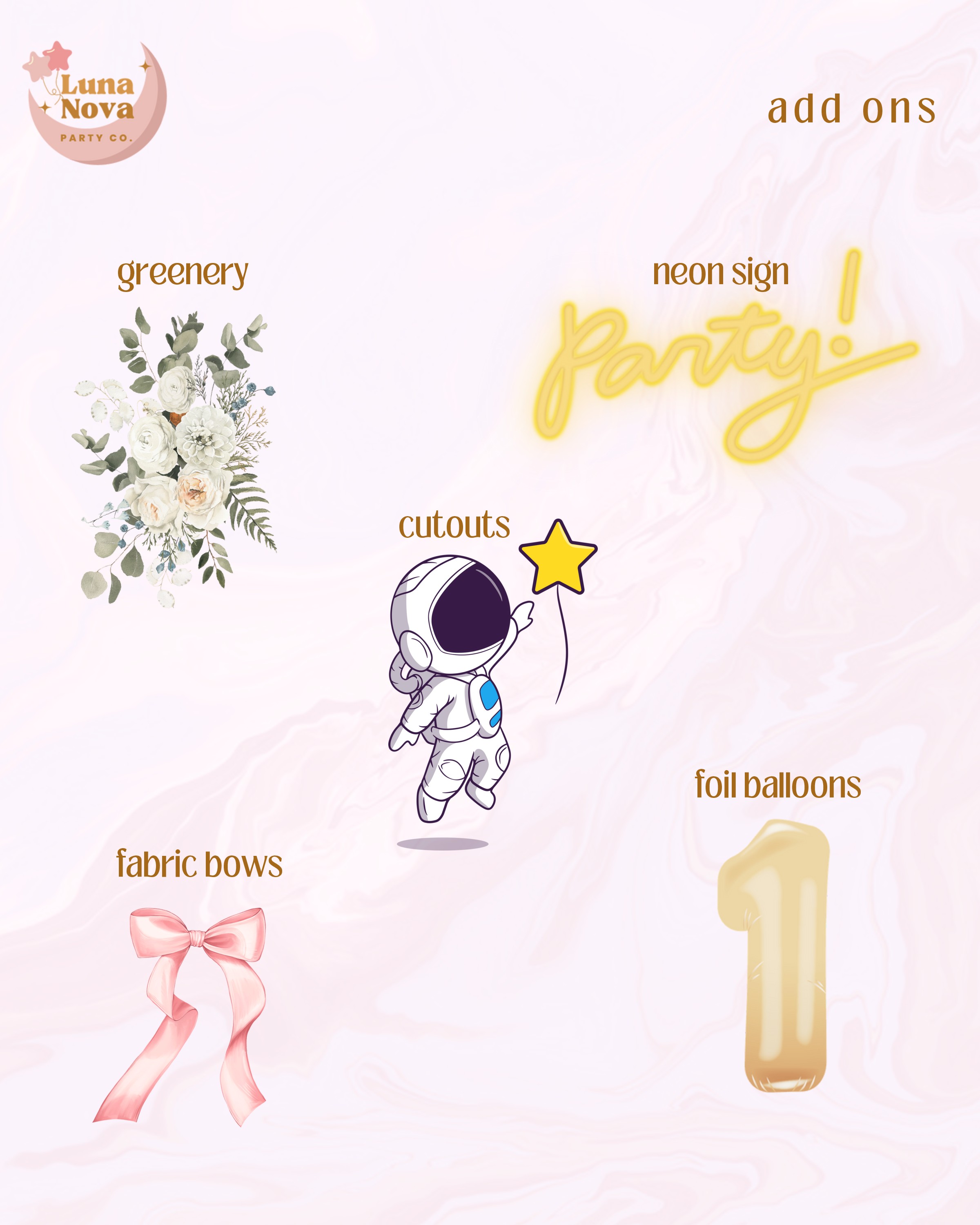 Add-ons balloon menu illustration